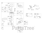 Briggs & Stratton 49M777-5124-G5 - Briggs & Stratton Vertical Engine Carburetor, Fuel Supply