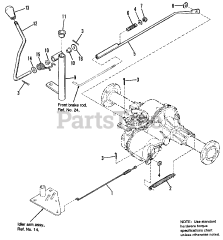 Simplicity 1692438 - Simplicity Landlord Garden Tractor, 16hp Hand Controls Group