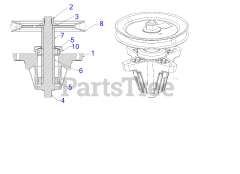 Murray 13DC26JD058 - Murray Lawn Tractor (2020) Spindle