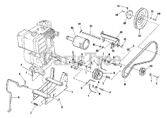 Simplicity W (990389) - Simplicity Two-Wheeled Tractor