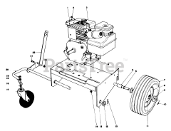 Toro 62933 - Toro Lawn Blower, 5hp (SN: 008000001 - 008999999) (1978)