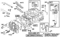 Briggs & Stratton 12A802-0414-01 - Briggs & Stratton Vertical Engine