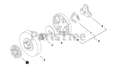 Echo CS-680 - Echo Chainsaw (SN: C68615001001 - C68615999999)