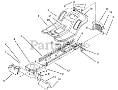 Toro 71213 (13-38 HXL) - Toro Lawn Tractor (SN: 059000001 - 059100000) (1995)