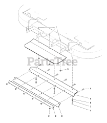 Ferris 5000/72R (5900204) - Ferris 72" Rear-Discharge Mower Deck (SN: 1209 & Below)
