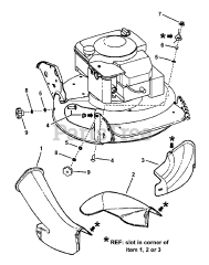 Snapper P 217019BV (7800033) - Snapper 21" Walk-Behind Mower, 7hp SIDE CHUTE ADAPTER