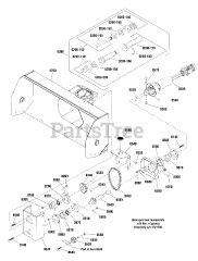 Simplicity 1696422-00 - Simplicity 47" Two- Stage Snow Thrower Attachment