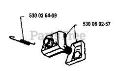 Husqvarna 23 LC - Husqvarna String Trimmer (1993-05) Muffler