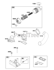 Briggs & Stratton 613477-4251-J1 - Briggs & Stratton Horizontal Engine