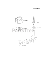 Kawasaki FJ180V-BS18 - Kawasaki Engine FUEL-TANK/FUEL-VALVE