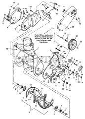 Simplicity 319 M (1694382) - Simplicity 19" Snow Thrower, 3hp