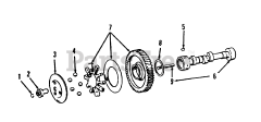 Toro 73501 (520-H) - Toro Garden Tractor (SN: 039000001 - 039999999) (1993)