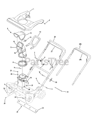 Yard Machines 31AM2N1B700 - Yard Machines Snow Thrower (2008) General Assembly
