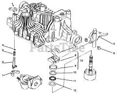 Toro 72085 (267-H) - Toro Lawn & Garden Tractor (SN: 069000001 - 069999999) (1996)