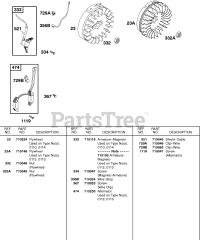 Briggs & Stratton 187437-0113-E1 - Briggs & Stratton Horizontal Engine FLYWHEEL, IGNITION