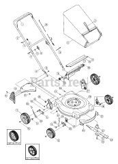 Yard Machines 11A-414A752 - Yard Machines Walk-Behind Mower (2005) (Walmart)