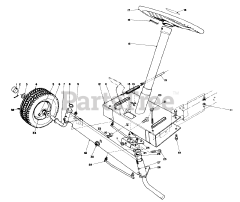 Toro 56044 - Toro 25" Premium Keylectric Rear-Engine Riding Mower (SN: 001000001 - 001999999) (1981)