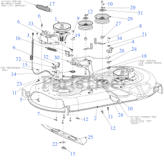 Craftsman T 2400 K (CM13APA9ZTA93) (13APA9ZTA93) - Craftsman Lawn Tractor (2024)