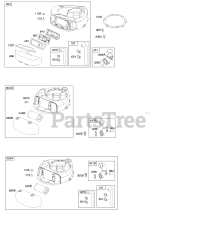 Briggs & Stratton 219807-0137-B1 - Briggs & Stratton Vertical Engine
