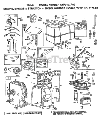 Electrolux/AYP 3497 A99 - Electrolux/AYP Tiller (1999)