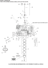 Kohler ECV630-3012 - Kohler Command PRO EFI Engine, Basic Version, 19hp, 14.2kW 02 CrankCase