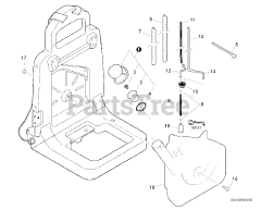 Echo PB-620 - Echo Backpack Blower (SN: P08411001001 - P08411999999)