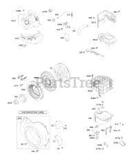 Briggs & Stratton 15D114-0918-E8 - Briggs & Stratton Horizontal Engine