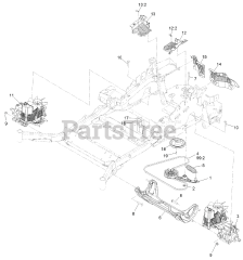 Exmark LZX801GKA60600 - Exmark 60" Lazer Z X-Series Zero-Turn Mower, Kawasaki FX (SN: 404314159 - 406294344) (Rev B) (2019)