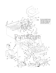 Craftsman 247.270251 (13B4065-099) - Craftsman Lawn Tractor (2002) (Sears)