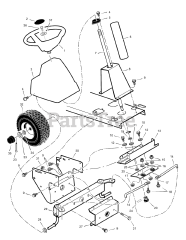 Briggs & Stratton 309001x48A - Briggs & Stratton 30" Rear-Engine Riding Mower (2003) (Mills)