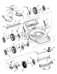 Snapper NSPVH 2265 (7800447) - Snapper 22" Walk-Behind Mower, 6.5hp, CARB