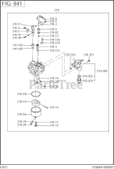 Subaru Robin EX270D52360 (EX27) - Subaru Robin Engine 641 Fuel &amp; Lubricant