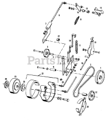 AGCO 414 S (1600259) - AGCO Lawn Tractor, 14hp
