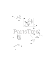 Briggs & Stratton 13A136-0015-F1 - Briggs & Stratton Horizontal Engine
