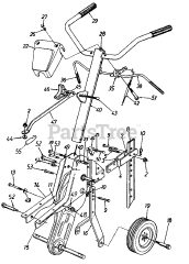 Yard Machines 21A-340-000 - Yard Machines Tiller (1997)