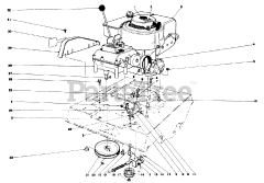 Toro 56005 - Toro 25" Sportsman Rear-Engine Mower (SN: 002000001 - 002999999) (1972)