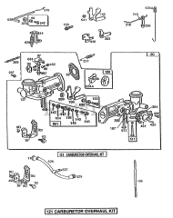 Briggs & Stratton 80232-1663-01 - Briggs & Stratton Horizontal Engine Rotary Choke Carburetor
