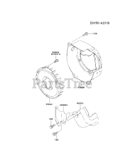 Kawasaki FE120D-BS04 - Kawasaki Engine COOLING-EQUIPMENT