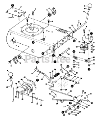Lawn-Boy 3001 - Lawn-Boy Walk-Behind Mower (SN: 700000001 - 799999999) (1967) Model 9300 Riding Mower Clutch And Shift Group