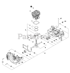 Echo CS-490 - Echo Chainsaw (SN: C34413001001 - C34413999999)