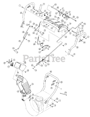Columbia 11530 GC (31AH9575897) - Columbia 30" Snow Thrower (2009)