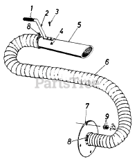 MTD 290-204-000 - MTD Hose Attachment Kit (1989)