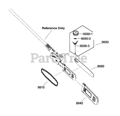 Snapper 1696893-00 - Snapper Pole Saw Attachment for 82V Battery Electric