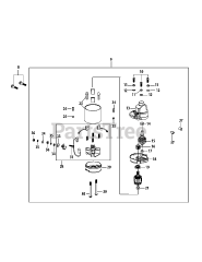 MTD 4P90MU - MTD Engine 4P90MU Starter Assembly