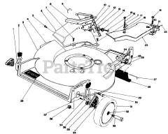 Toro 20671 - Toro Walk-Behind Mower (SN: 009000001 - 009999999) (1989)
