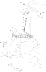 Toro 21771 - Toro 55cm Recycler Walk-Behind Mower (SN: 412000000 - 412999999)