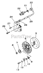 Echo CS-4600 - Echo Chainsaw (SN: 0027192 - 0033240)