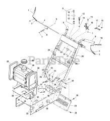 Ferris HydroWalk SD (5901041) - Ferris HydroWalk SD Series 36" Walk-Behind Mower, 15hp Kawasaki