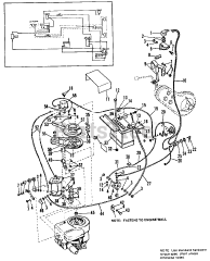 Simplicity 717 (990425) - Simplicity Broadmoor Lawn Tractor, 7hp