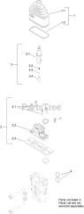 Toro 22328 HD (TX 1000) - Toro Dingo Wide Track Compact Utility Loader (SN: 414000000 - 999999999) Control Valve Assembly No. 145-3279